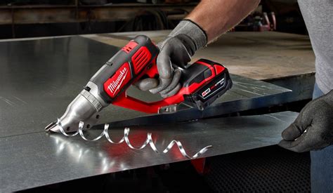 milwaukee cordless sheet metal shears